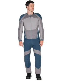 Koszula z ochraniaczami Knox Urbane Pro Move niebiesko-szara