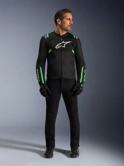 Kurtka motocyklowa tekstylna Alpinestars T-SPS Air V2 czarno-zielona