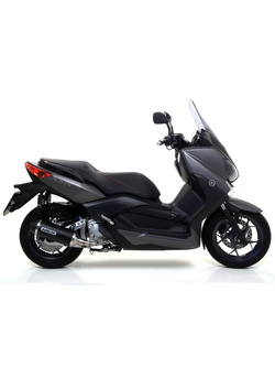 Tłumik Arrow Urban [Aluminium "Dark" + Nichrom "Dark"] - Yamaha X-MAX 250 [09-16]