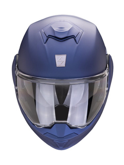Kask szczękowy Scorpion Exo-Tech Evo Pro Solid niebieski matowy