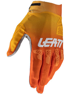 Rękawice cross Leatt Moto 2.5 X-Flow Flame pomarańczowo-żółte