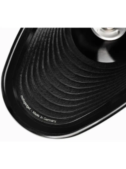 Lusterko motocyklowe uniwersalne Motogadget Mo.view Club Pivot aluminiowe, czarne [długość ramienia: 110 mm] [kompatybilne z kierownicami: 1 cal]