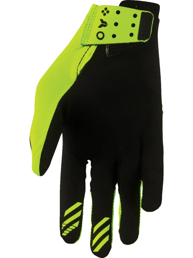 Rękawice cross Thor Sportmode Iconic czarne-fluo