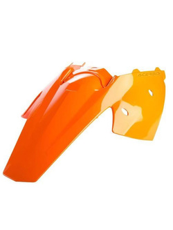 Błotnik motocyklowy tylny Acerbis KTM EXC/ EXC-F/ EXC-R [+ boki] pomarańczowy połysk