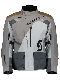 Kurtka motocyklowa tekstylna Scott Dualraid Dryo szara