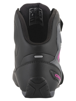 Buty motocyklowe damskie Alpinestars Stella Faster-3 Drystar® czarno-różowe