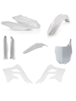 Pełny zestaw plastików Acerbis Kawasaki KX 450 F [12'] biały