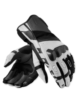 Rękawice motocyklowe skórzane REV’IT! RSR 5 czarno-białe
