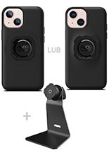 Zestaw na biurko: etui na telefon iPhone 13 mini + uchwyt Quad Lock