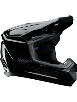 Kask enduro Thor Youth Fleet czarny błysk