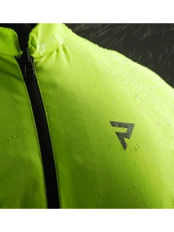 Kurtka motocyklowa tekstylna Rebelhorn Borg II czarno-szaro-żółta