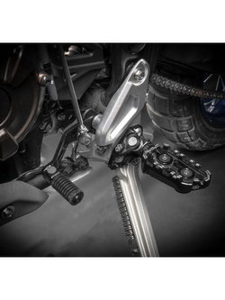 Podnóżki GILLES Tech-X Enduro UF-35 Yamaha Ténéré 700 (19-22)/ World Raid (22)/ Rally Edition (22) czarne