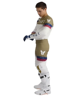 Bluza enduro Thor Sportmode League biało-brązowa