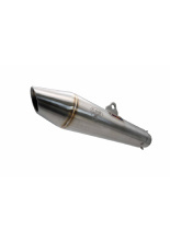 Tłumik G.P.R Vintavoge Cafè Racer [Stainless Steel] - Honda Transalp XL 650 V [00-06]