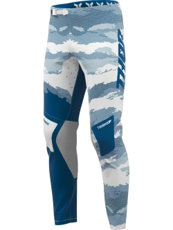 Spodnie cross Thor Sportmode Recon niebiesko-białe