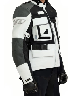 Kurtka motocyklowa tekstylna Rukka TitanTrail-R szara