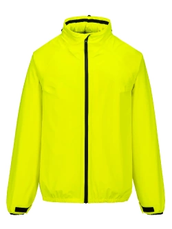 Kombinezon przeciwdeszczowy motocyklowy dwuczęściowy K-OUT Air fluo-czarny