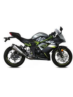 Tłumik motocyklowy Slip-On Line (Delta Race) MIVV do Kawasaki Ninja 125 / Z125 (19-) srebrny