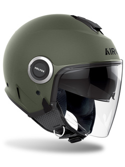 Kask otwarty Airoh Helyos zielony matowy