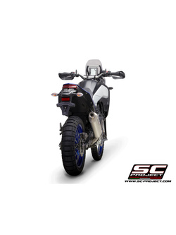 Kolektor 2-1 SC-Project Titanium / Carbon - Yamaha Tenere' 700 [19-20]