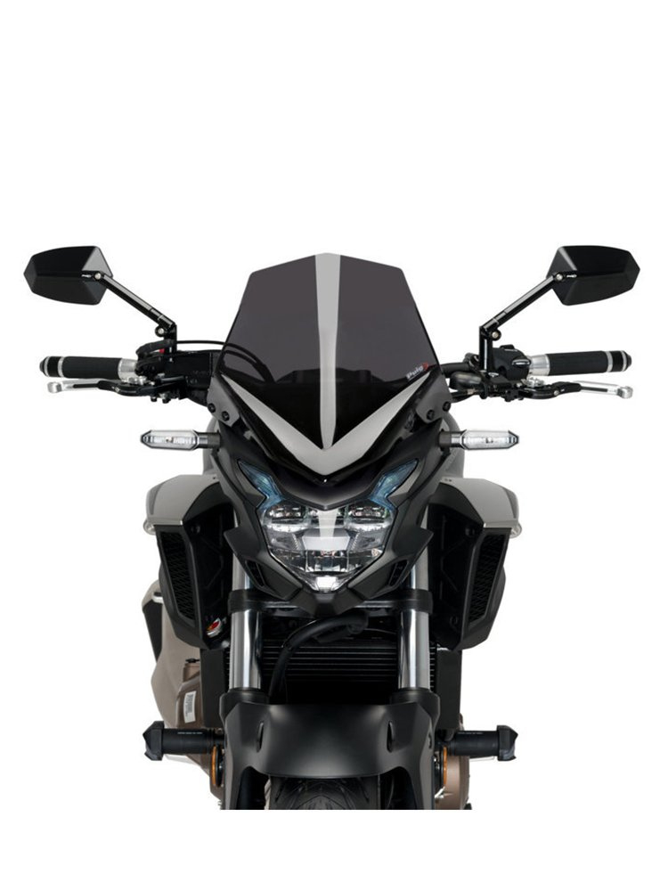 Owiewka naked PUIG Honda CB500F (16-24) mocno przyciemniana
