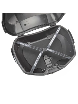 Kufer centralny GIVI V49N Air Monokey czarny z czerwonymi odblaskami [pojemność: 49 litrów]