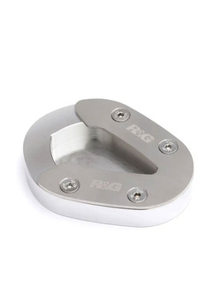 Poszerzenie stopki motocyklowej R&G Triumph Scrambler 1200 XC/ XE (19-) srebrne