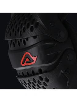 Nakolanniki motocyklowe Acerbis Impact Pro czarno-czerwone