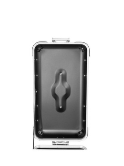 Kufer boczny z anodowanego aluminium czarny ZEGA Evo Touratech "And-B" (45L) lewy