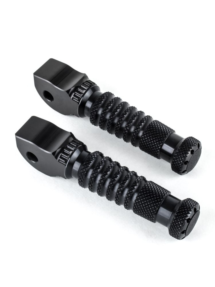Podnóżki sportowe pasażera GILLES UF-16 Suzuki GSX-8S 800 (23-)/ GSX-S 1000 (22-)/ GSX-S 1000 Power Edition (24-) aluminiowe czarne