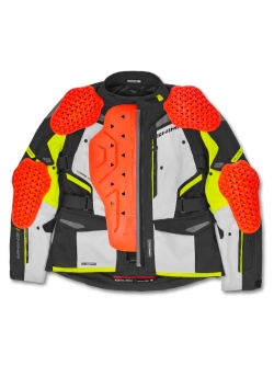 Kurtka motocyklowa damska tekstylna Shima Dune fluo-czarna