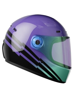 Kask integralny John Doe One Spectral fioletowo-czarny