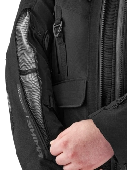 Kurtka motocyklowa tekstylna Shima Tracker czarna