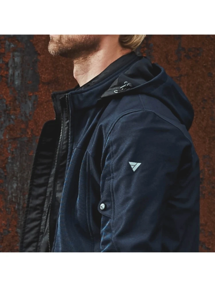 Softshell motocyklowy Modeka Davey Air niebieski