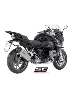 Tłumik SC-Project, Adventure, Titanium + Carbon (SLIP ON) - BMW R 1200 R / RS [17-18]