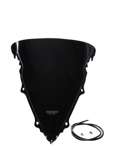 Szyba motocyklowa MRA Oryginalny kształt "O" Yamaha YZF R 6 (03-05) /R 6 (06-24) czarna