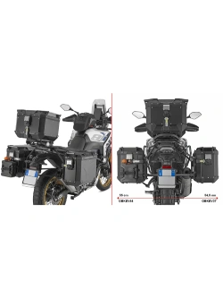 Stelaż kufrów bocznych Monokey Cam-Side GIVI PL One-Fit Voge Valico 800 Rally (25-)