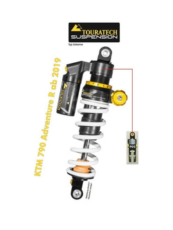 Amortyzator Extreme Touratech do KTM 790 Adventure R (19-)/ 890 Adventure/ R (21-)