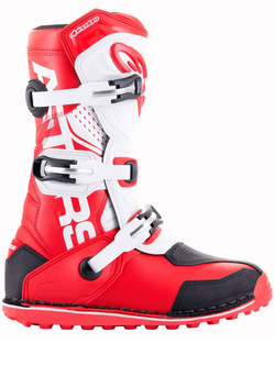 Buty enduro Alpinestars MX Tech T czerwono-czarno-białe