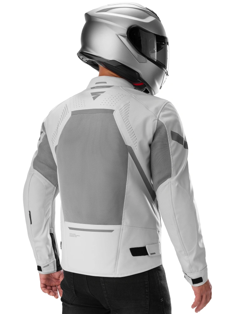 Kurtka motocyklowa tekstylna Shima Rush 3.0 Air G2 szara