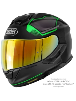 Kask integralny Shoei GT-Air 3 Mike TC-4 czarno-zielony