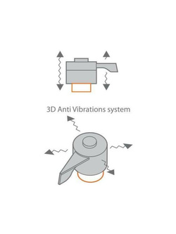 Tłumik drgań Lampa z mocowaniem Duolock
