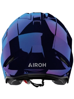 Kask otwarty Airoh Kombakt Shimmer fioletowo-różowy połysk