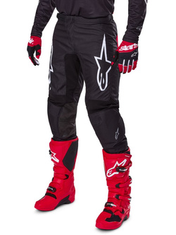 Spodnie cross Alpinestars MX Fluid Haul czarno-białe