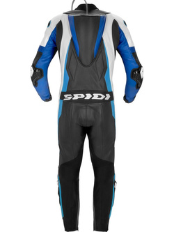Kombinezon motocyklowy jednoczęściowy Spidi Sport Warrior Perforated Pro czarno-niebieski