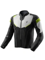 Kurtka motocyklowa tekstylna Rebelhorn Hiflow V czarno-szaro-żółta