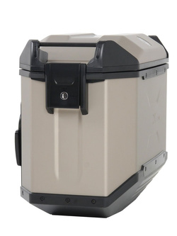 Kufer Hepco&Becker Xceed 38 srebrny - kufer boczny prawy [pojemność: 38L]