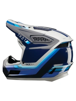 Kask enduro Thor Fleet niebieski