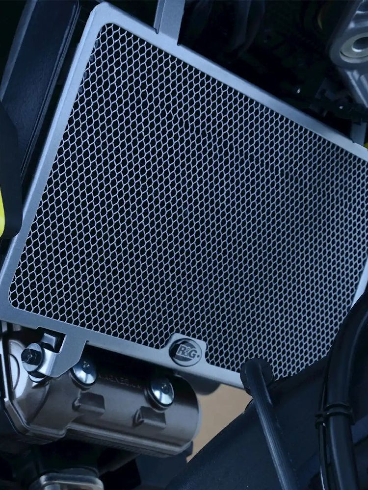 Osłona chłodnicy R&G aluminiowa do Suzuki V-Strom 1050/ 1050 XT (20-) szara