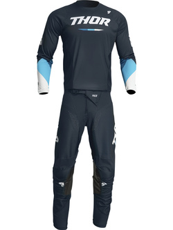 Spodnie cross dziecięce Thor Pulse Tactic niebieskie